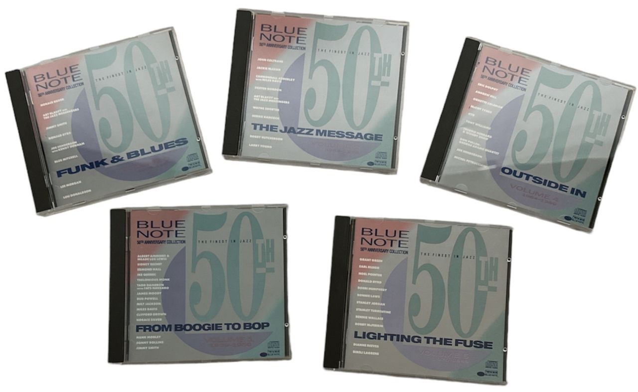Blue Note Blue Note 50th Anniversary Collection Volumes 1-5 US Cd album box  set