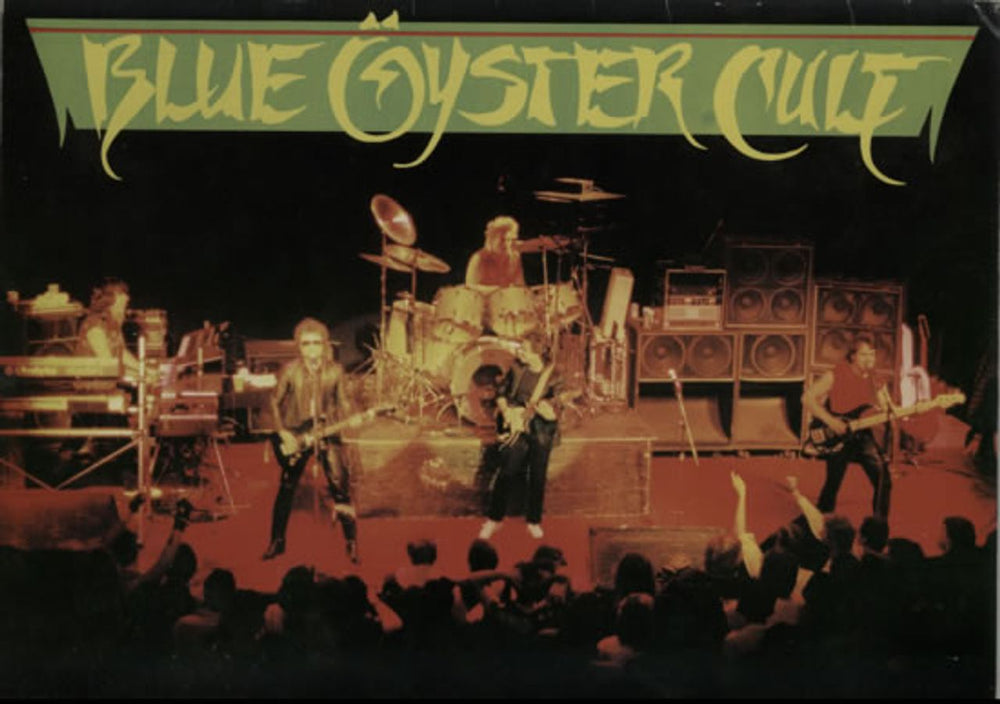 Blue Oyster Cult 1985 Tour Programme UK tour programme TOUR PROGRAMME