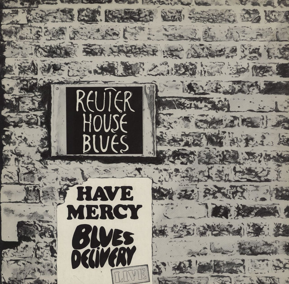Blues Delivery Reuter House Blues (Live) German vinyl LP album (LP record) BDLP78001