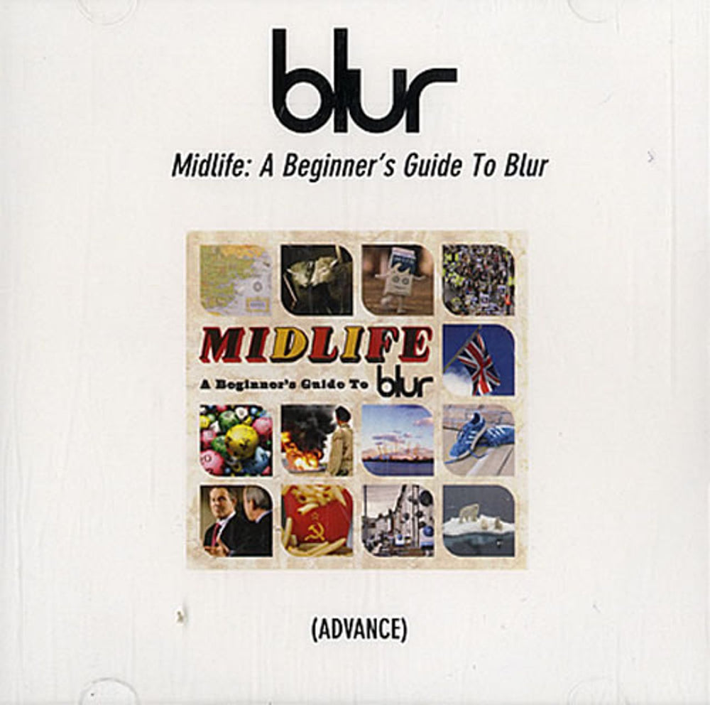 Blur Midlife: A Beginners Guide To Blur US Promo 2 CD album set (Double CD) 2 X CD-R ACETATE SET