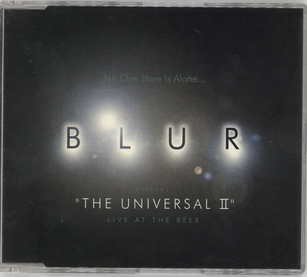 Blur The Universal II: Live At The Beeb UK CD single (CD5 / 5") CDFOOD69