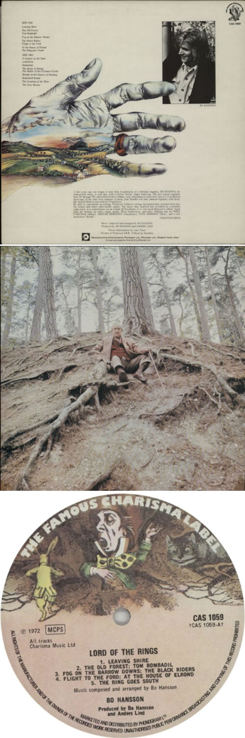 Bo Hansson Lord Of The Rings - 2nd UK vinyl LP album (LP record) BOHLPLO601124