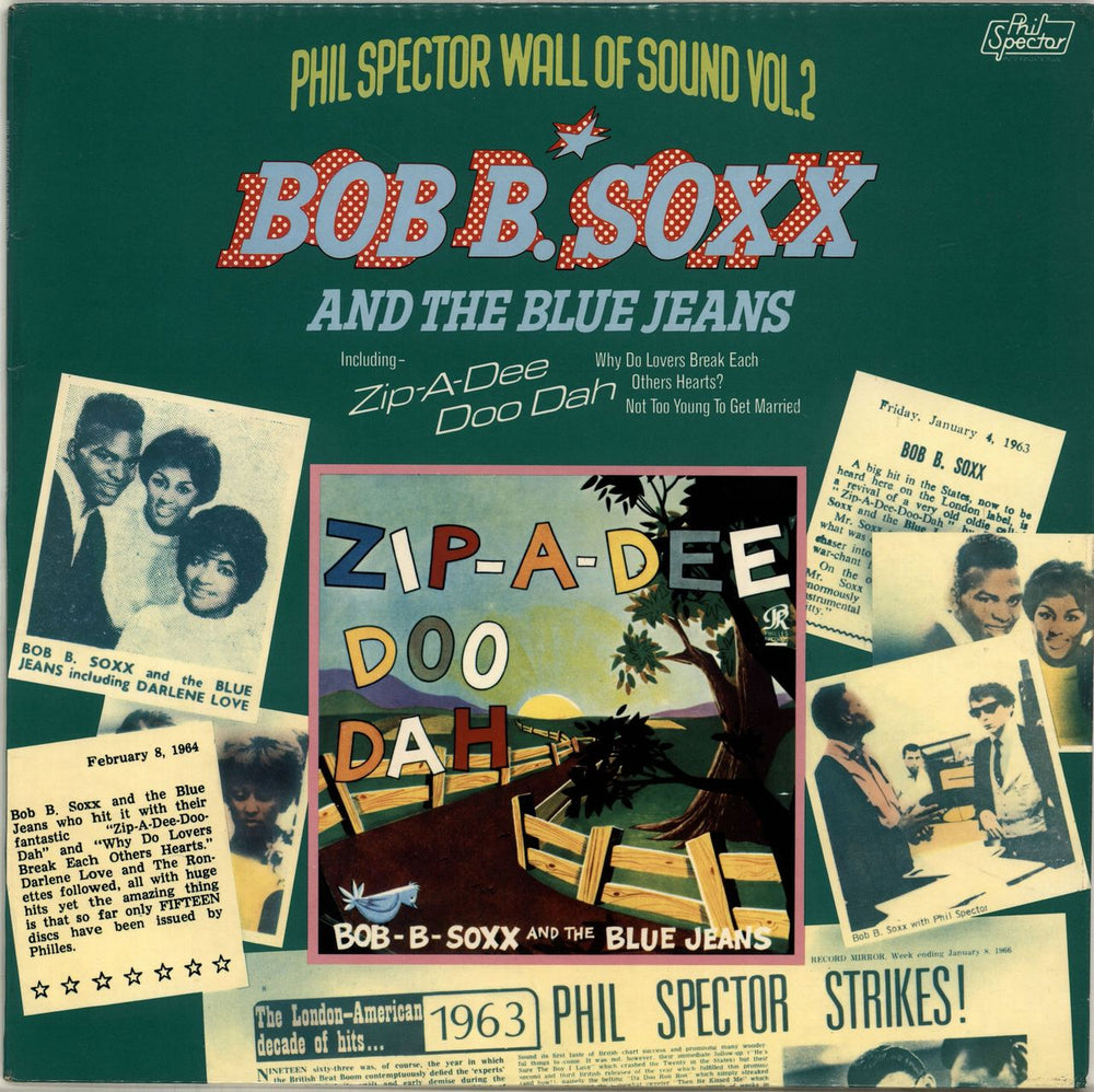 Bob B. Soxx & The Blue Jeans Bob B. Soxx And The Blue Jeans UK vinyl LP album (LP record) 2307004
