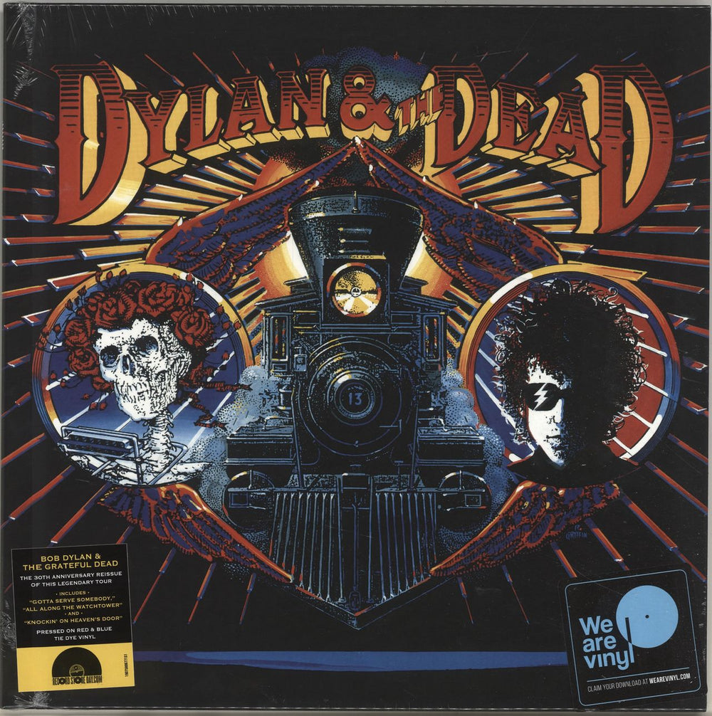 Bob Dylan Dylan & The Dead - RSD18 - Coloured Vinyl - Sealed UK vinyl LP album (LP record) 190758067711