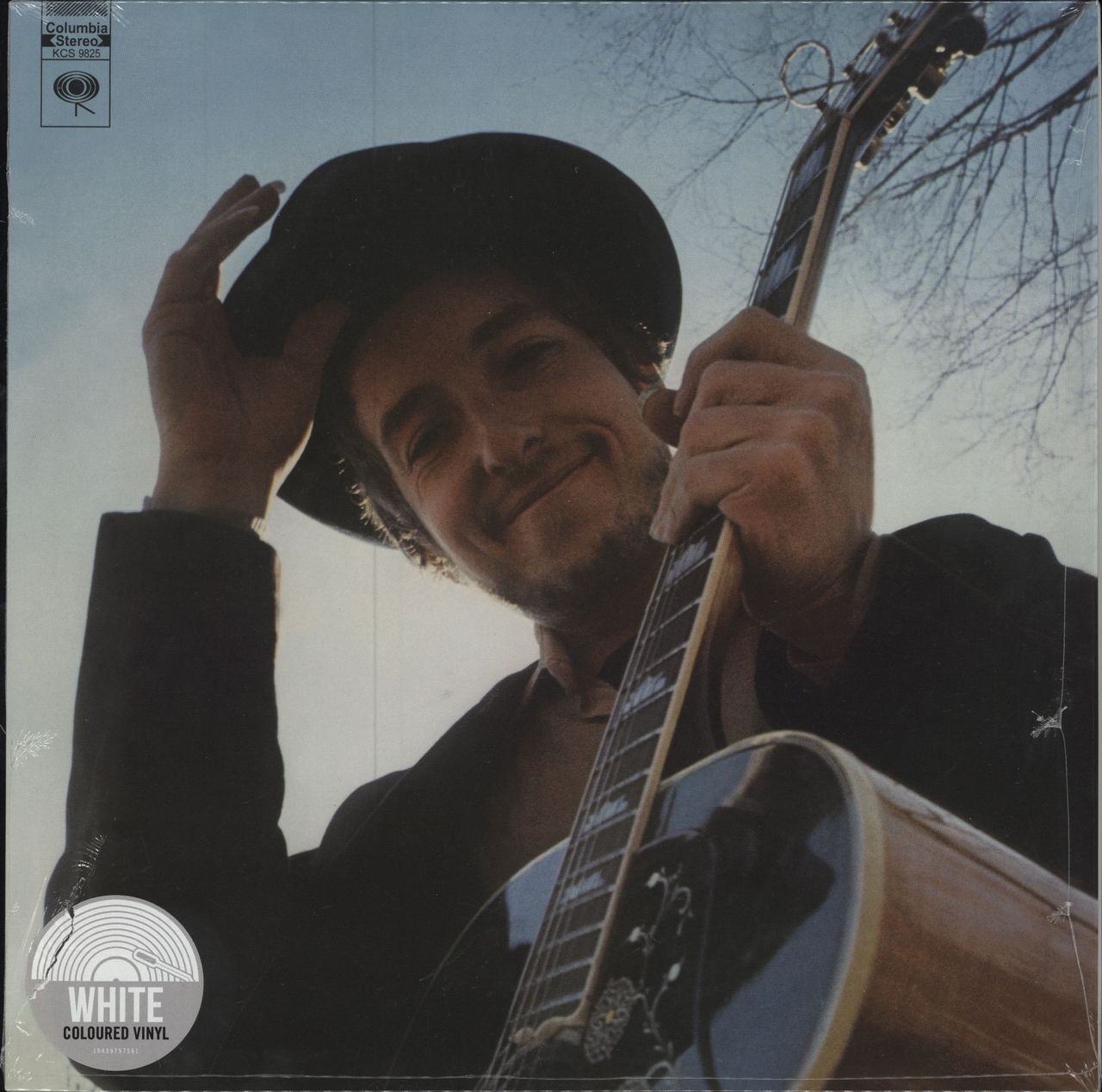 Bob Dylan Nashville Skyline - White Vinyl UK vinyl LP album (LP record) 19439797561