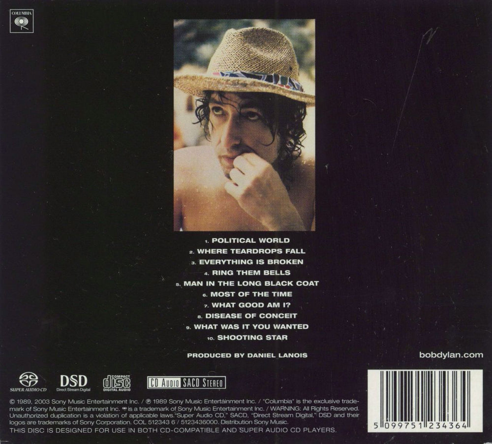 Bob Dylan Oh, Mercy UK super audio CD SACD 5099751234364