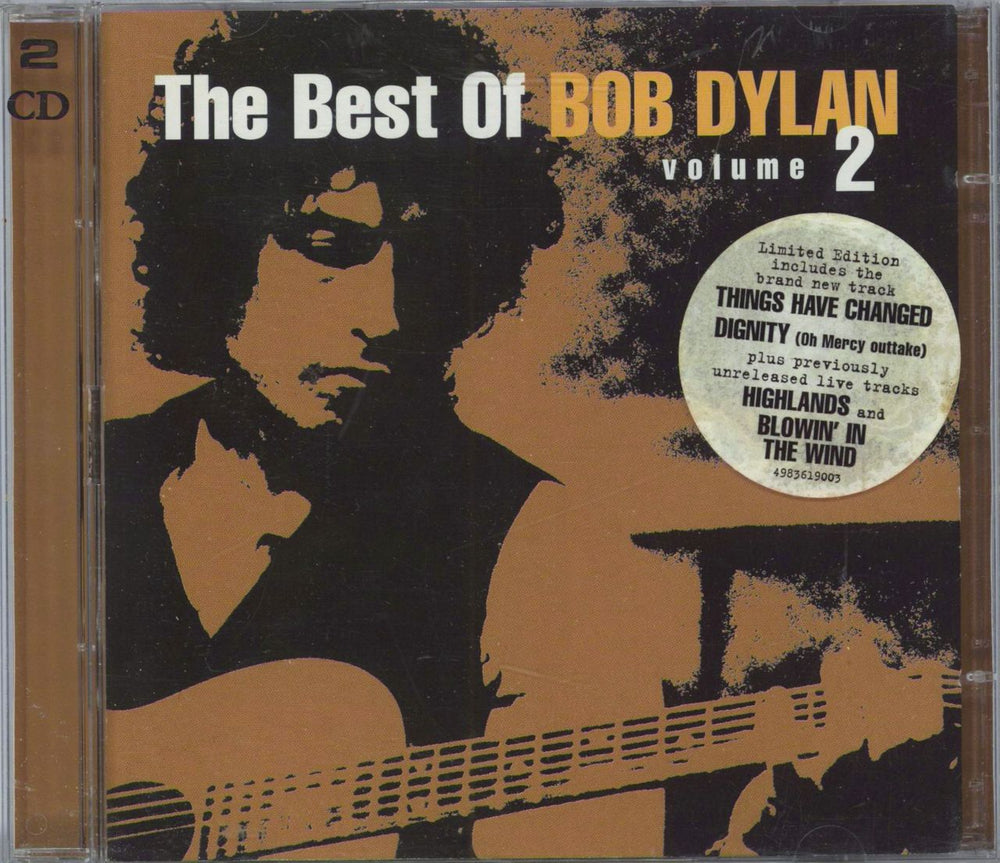 Bob Dylan The Best Of Bob Dylan Volume 2 UK 2 CD album set (Double CD) 4983619