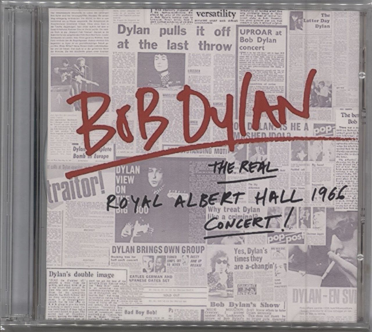 Bob Dylan The Real Royal Albert Hall 1966 Concert! Japanese Promo CD-R acetate SICP 5099~00