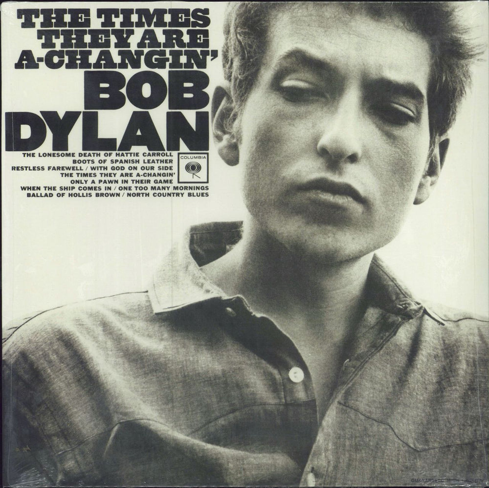 Bob Dylan The Times They Are A-Changin' - 180gm Vinyl - Sealed Italian vinyl LP album (LP record) CL2105