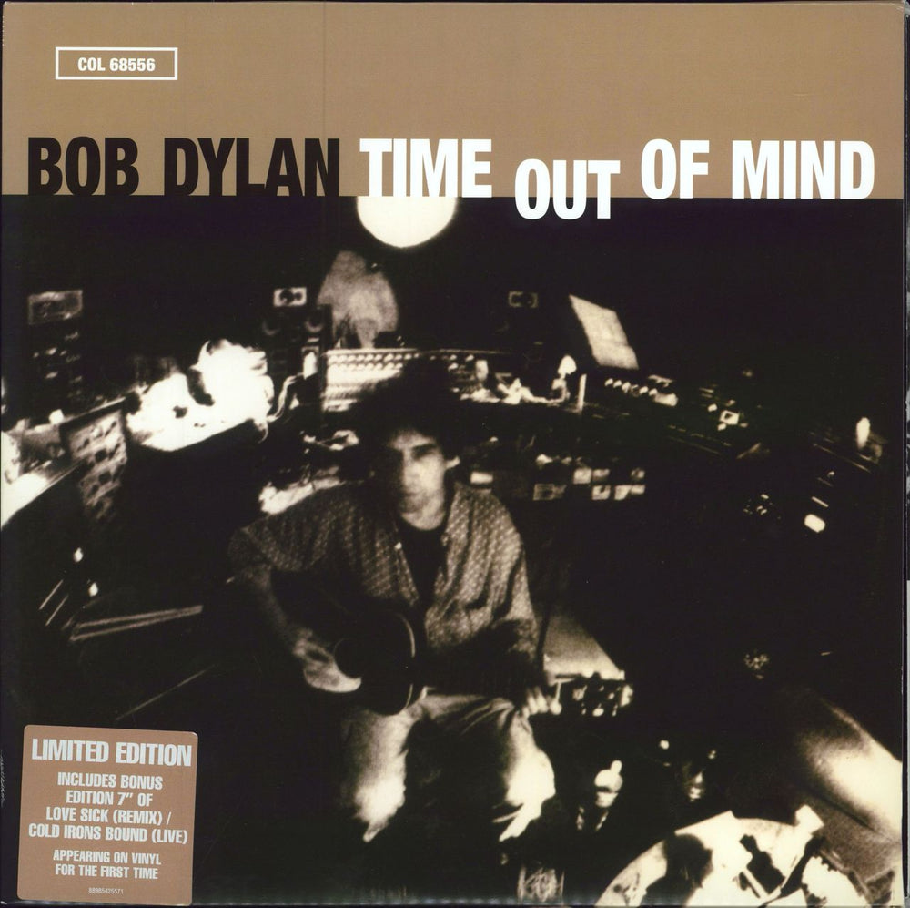 Bob Dylan Time Out Of Mind + Bonus 7-inch Single - Sealed UK 2-LP vinyl record set (Double LP Album) 88985425571