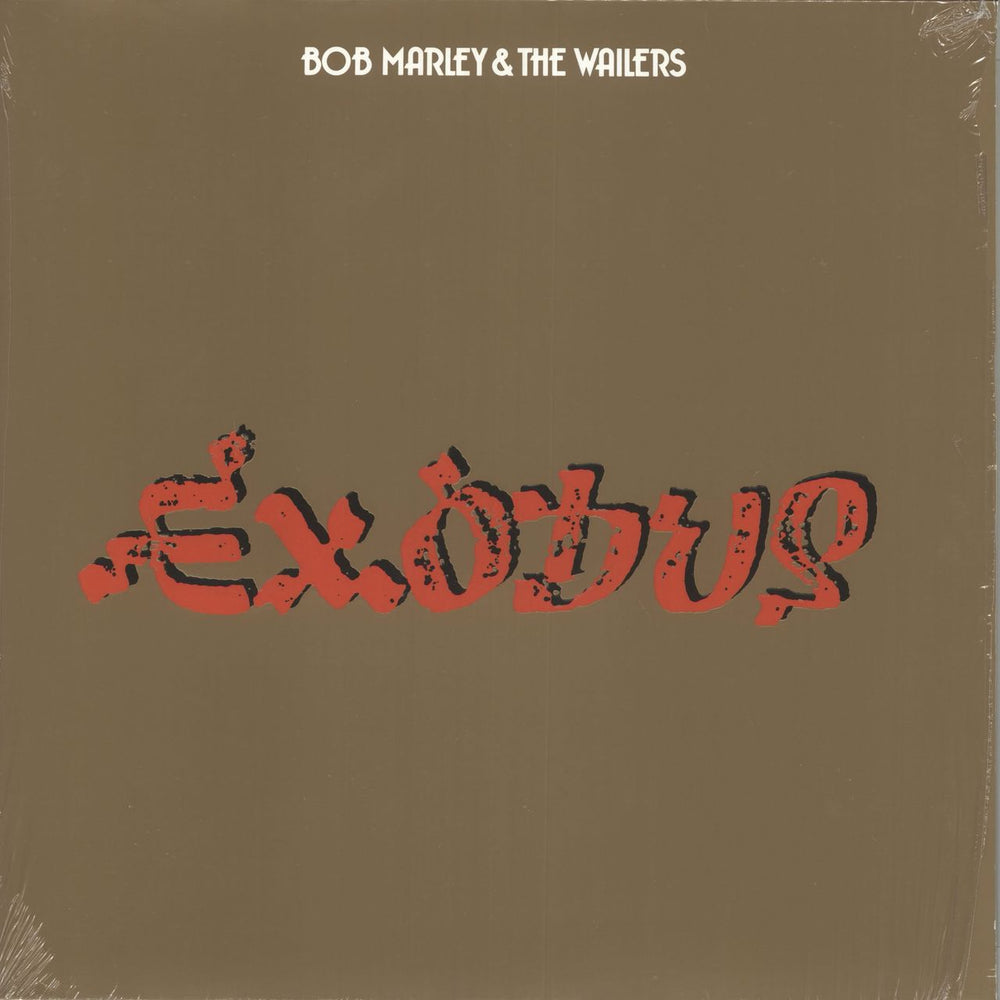 Bob Marley & The Wailers Exodus - 180gm UK vinyl LP album (LP record) 602547276223