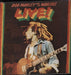Bob Marley & The Wailers Live! - EX UK vinyl LP album (LP record) ILPS9376