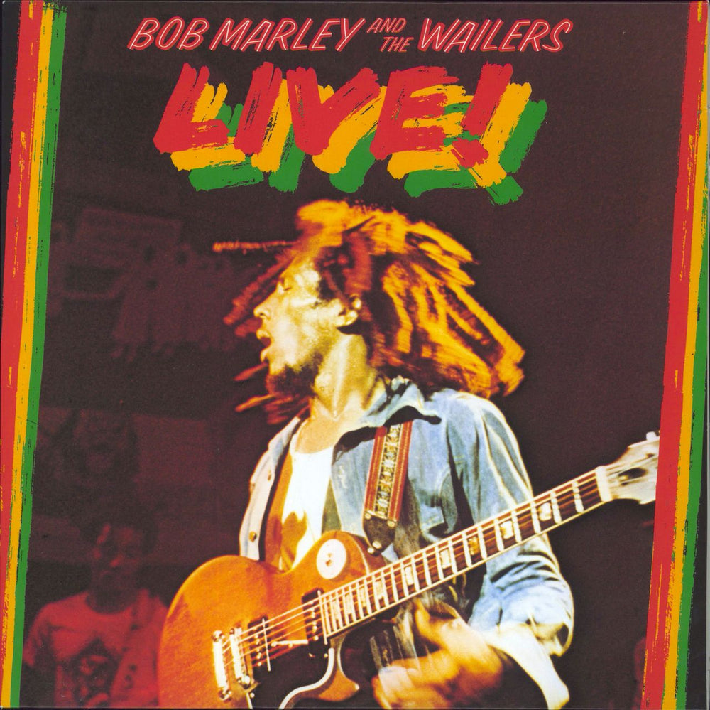 Bob Marley & The Wailers Live! + Poster - 180gm Dutch vinyl LP album (LP record) 602547276193