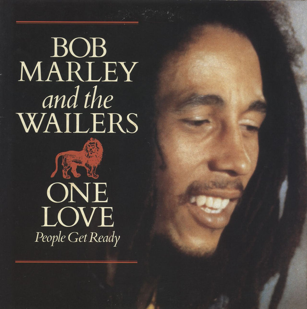 Bob Marley & The Wailers One Love + poster UK 12" vinyl single (12 inch record / Maxi-single) 12IS169