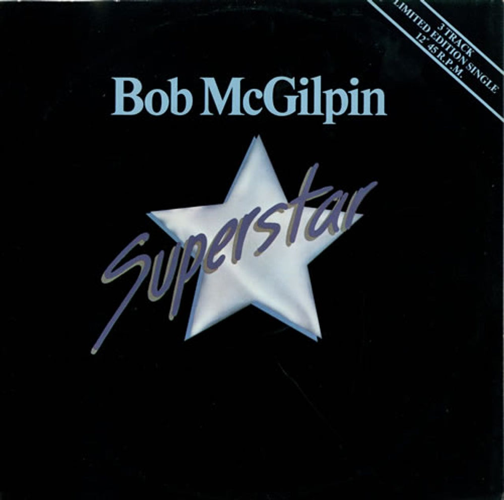 Bob McGilpin Superstar UK 12" vinyl single (12 inch record / Maxi-single) EMBSL365