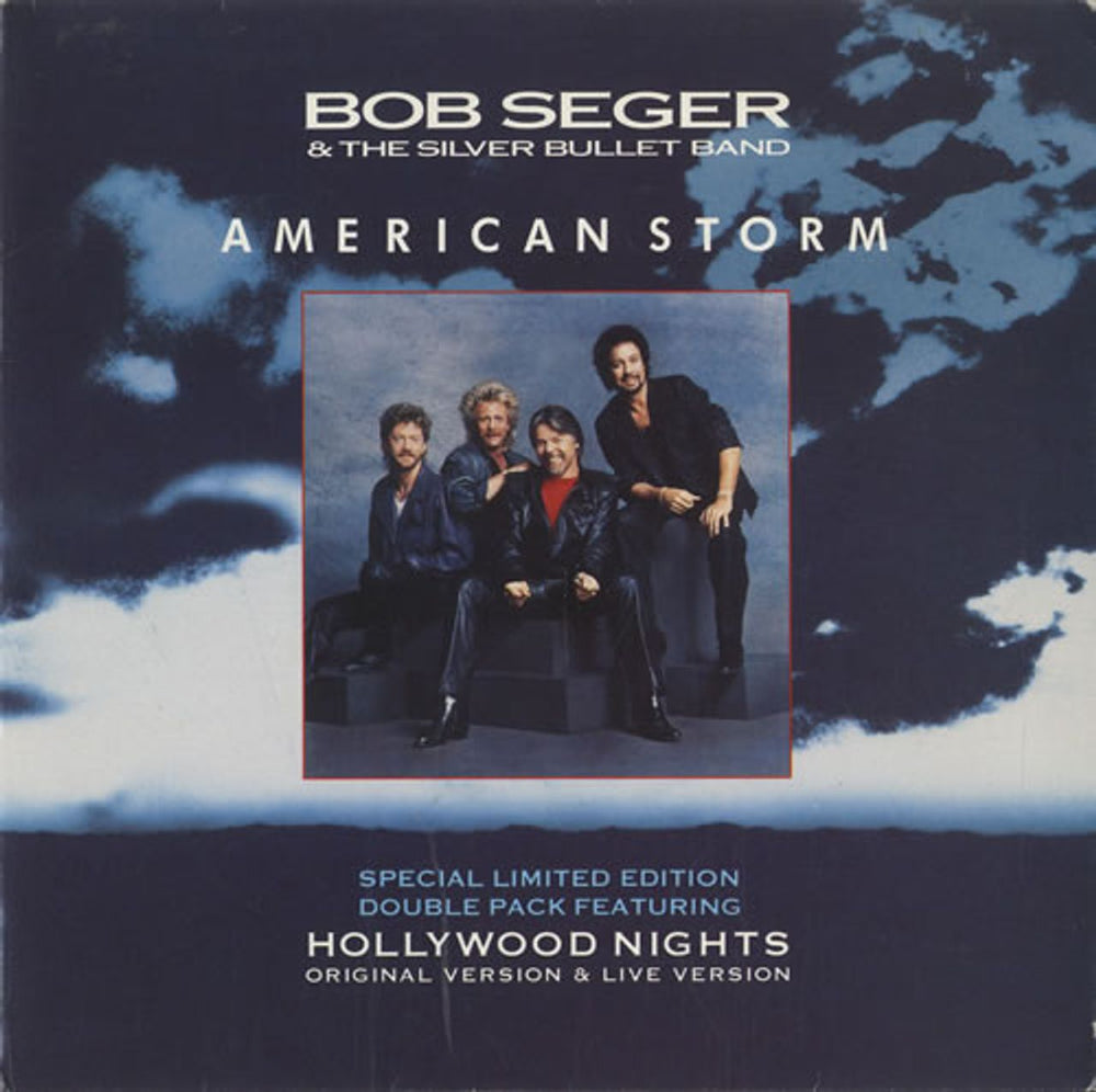 Bob Seger American Storm UK 7" vinyl single (7 inch record / 45) CLD396