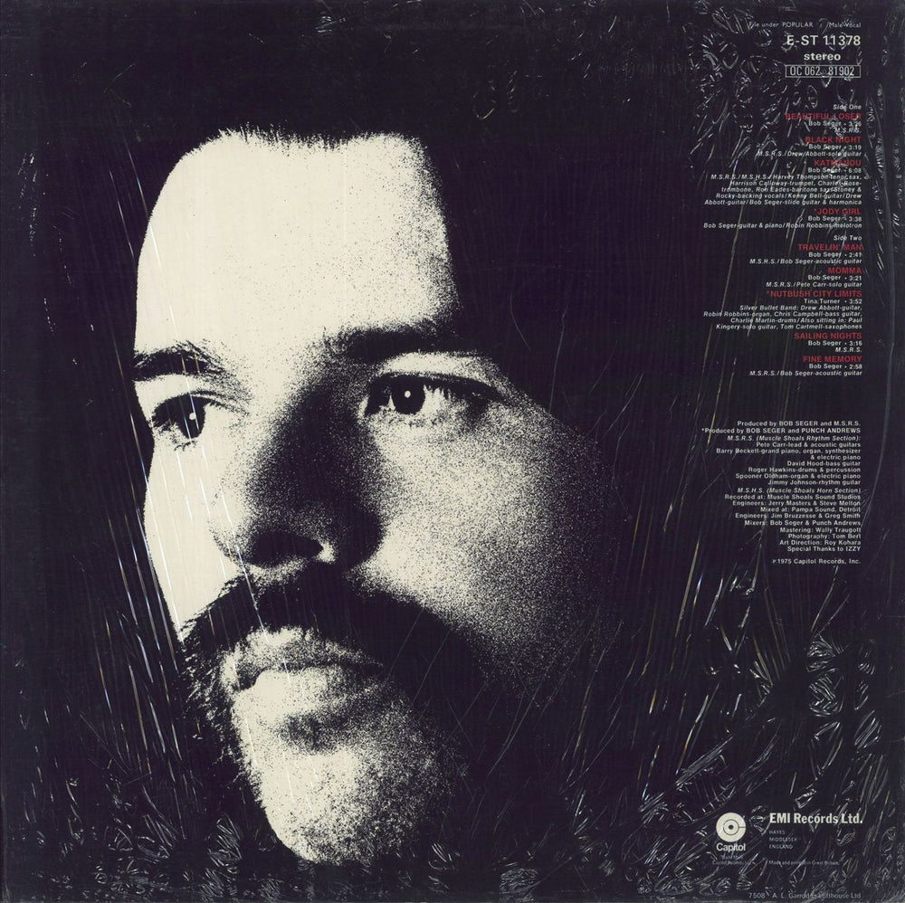 Bob Seger Beautiful Loser - shrink UK vinyl LP album (LP record)