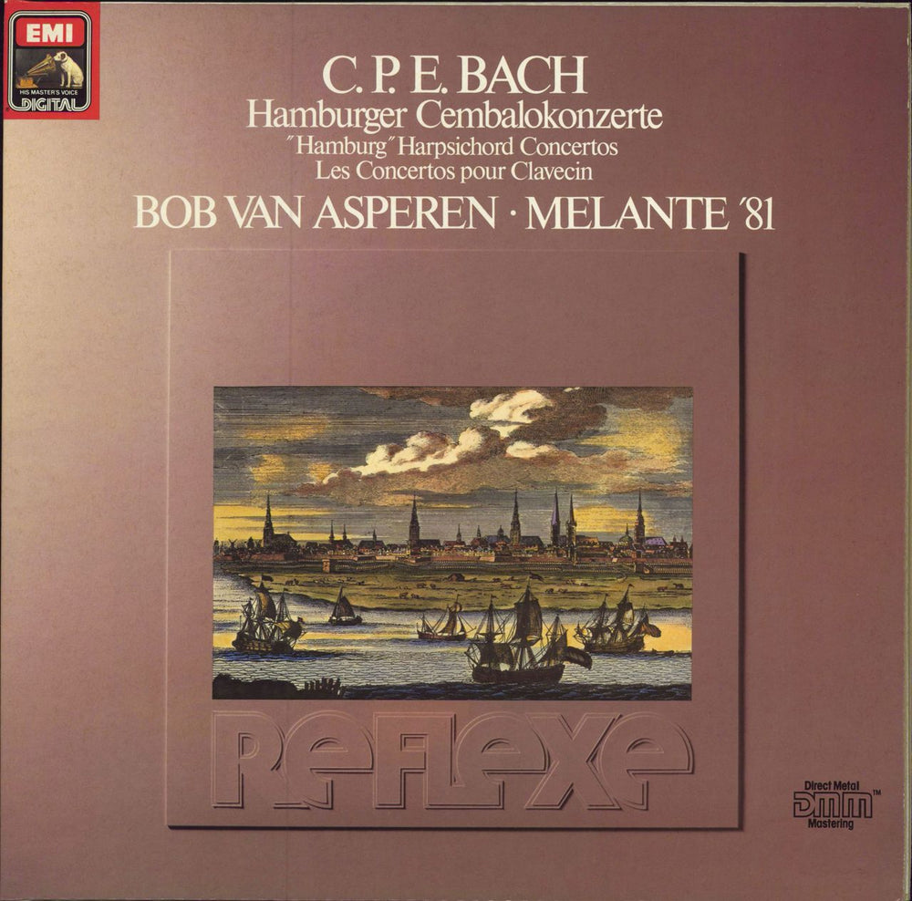 Bob Van Asperen C.P.E. Bach: Hamburger Cembalokonzerte German 2-LP vinyl record set (Double LP Album) 1C2LP157