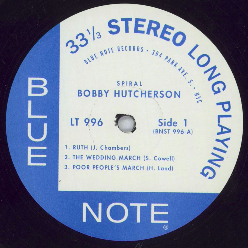 Bobby Hutcherson Spiral US Vinyl LP — RareVinyl.com