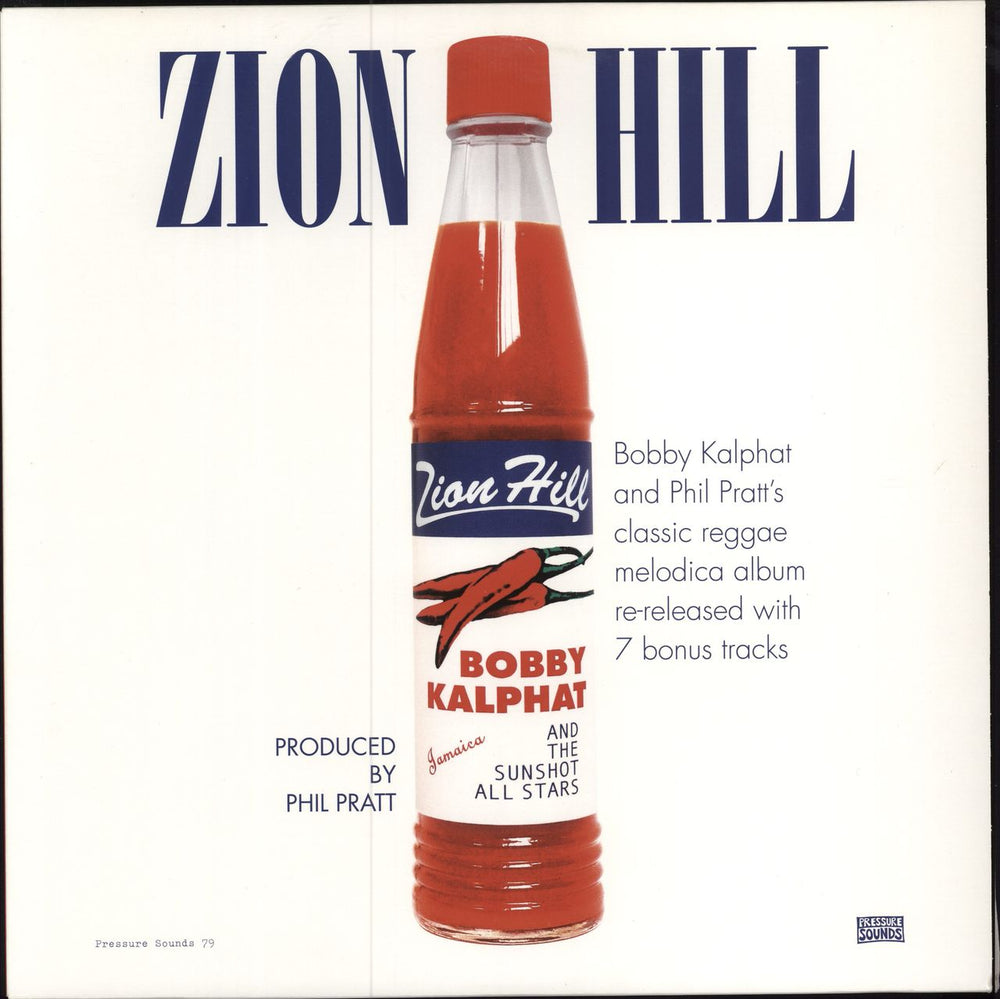 Bobby Kalphat Zion Hill UK 2-LP vinyl record set (Double LP Album) PSLP79