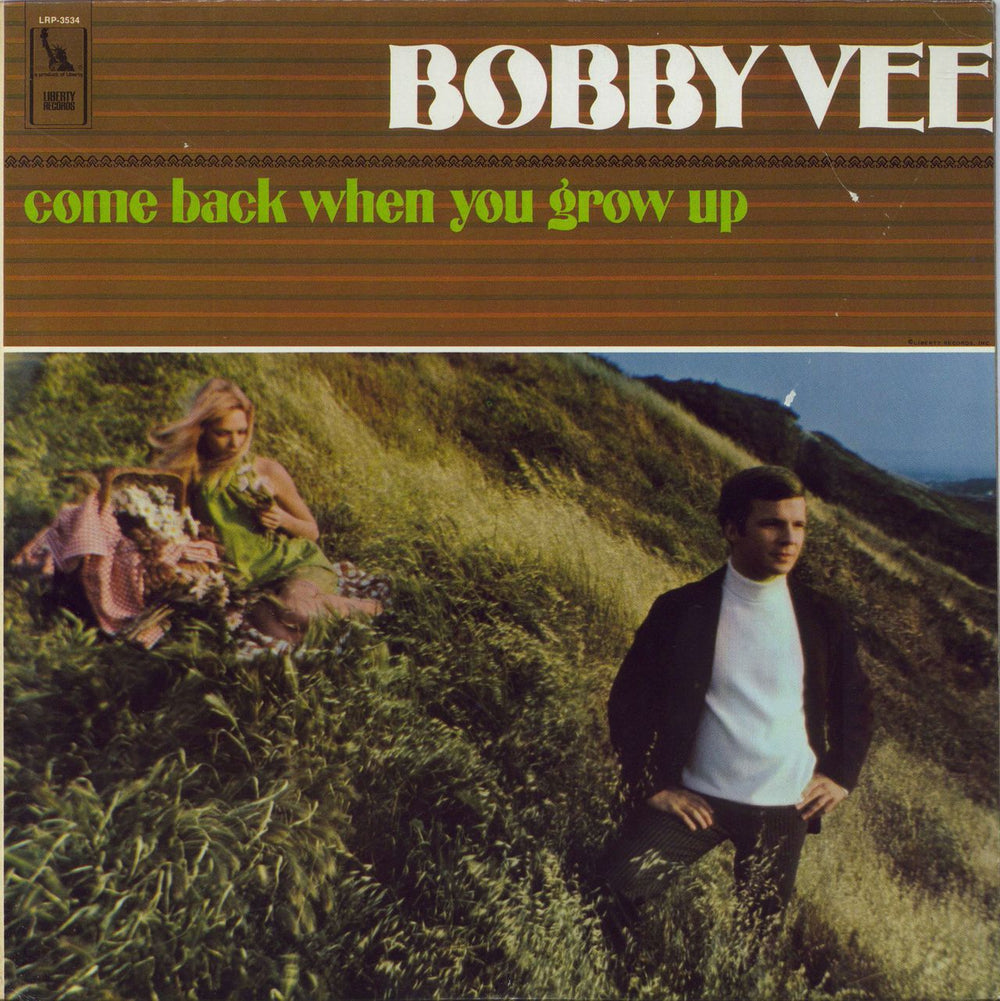 Bobby Vee Come Back When You Grow Up US vinyl LP album (LP record) LRP-3534