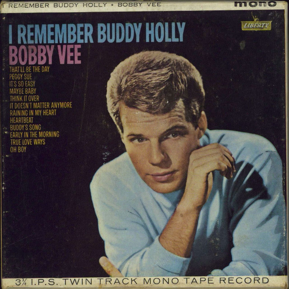 Bobby Vee I Remember Buddy Holly - Mono Reel-To-Reel Tape UK Reel to Reel TA-LBY1188