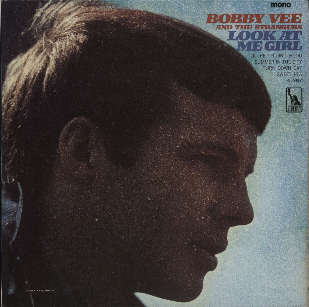 Bobby Vee Look At Me Girl UK vinyl LP album (LP record) LBY1341