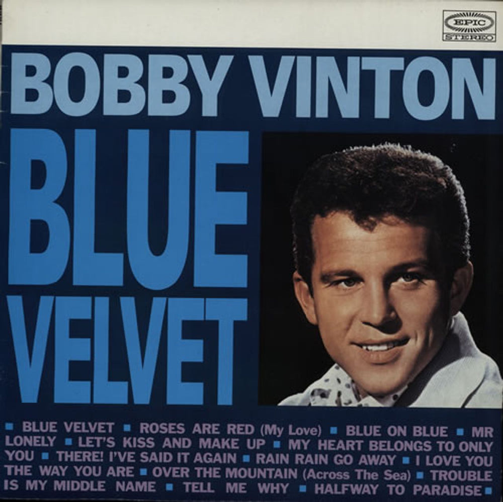 Bobby Vinton Blue Velvet UK vinyl LP album (LP record) 4675701