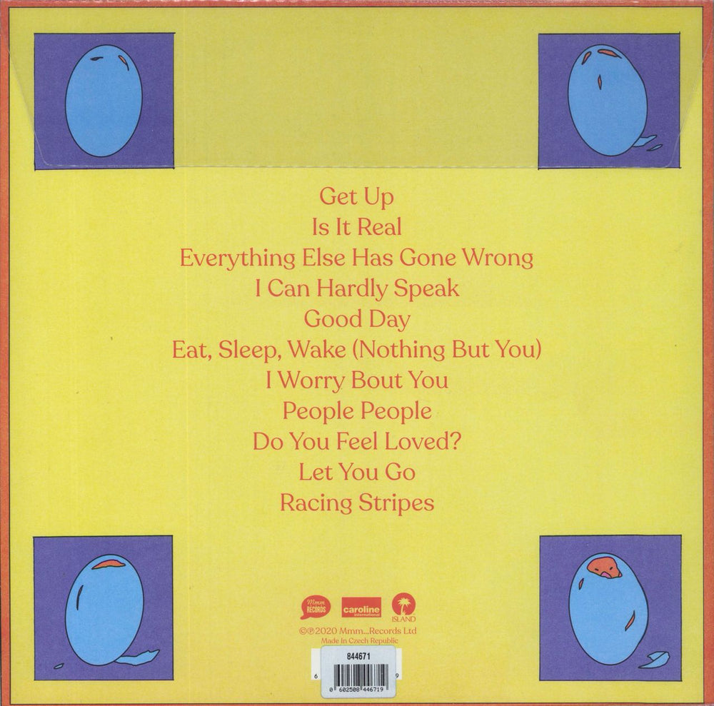 Bombay Bicycle Club Everything Else Has Gone Wrong - Autographed UK vinyl LP album (LP record) 602508275999