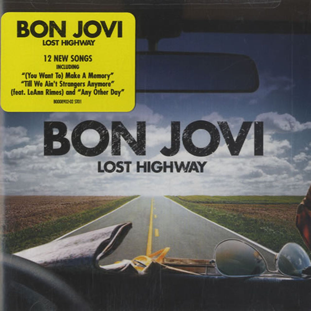 Bon Jovi Lost Highway US CD album (CDLP) B0008902-02