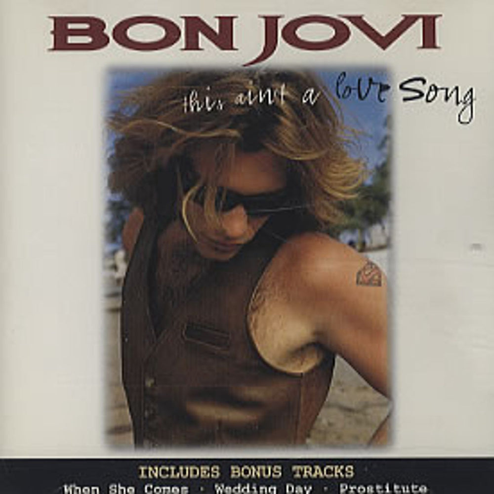 Bon Jovi This Ain't A Love Song UK CD single (CD5 / 5") JOVCX17