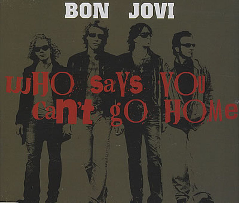 Bon Jovi Who Says You Can't Go Home UK Promo CD single (CD5 / 5") BJHOMEUKCDP1