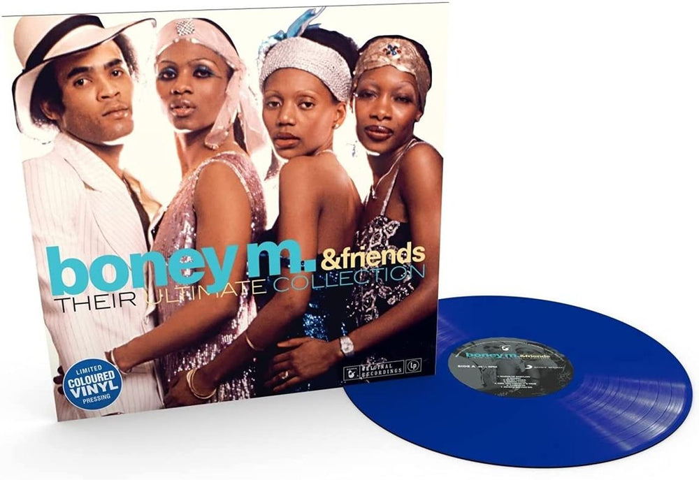 Boney M Boney M & Friends: Their Ultimate Collection - Blue Vinyl - Sealed UK vinyl LP album (LP record) 19439951171