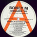 Boney M Megamix '88 UK Promo 12" vinyl single (12 inch record / Maxi-single) 611947DJ