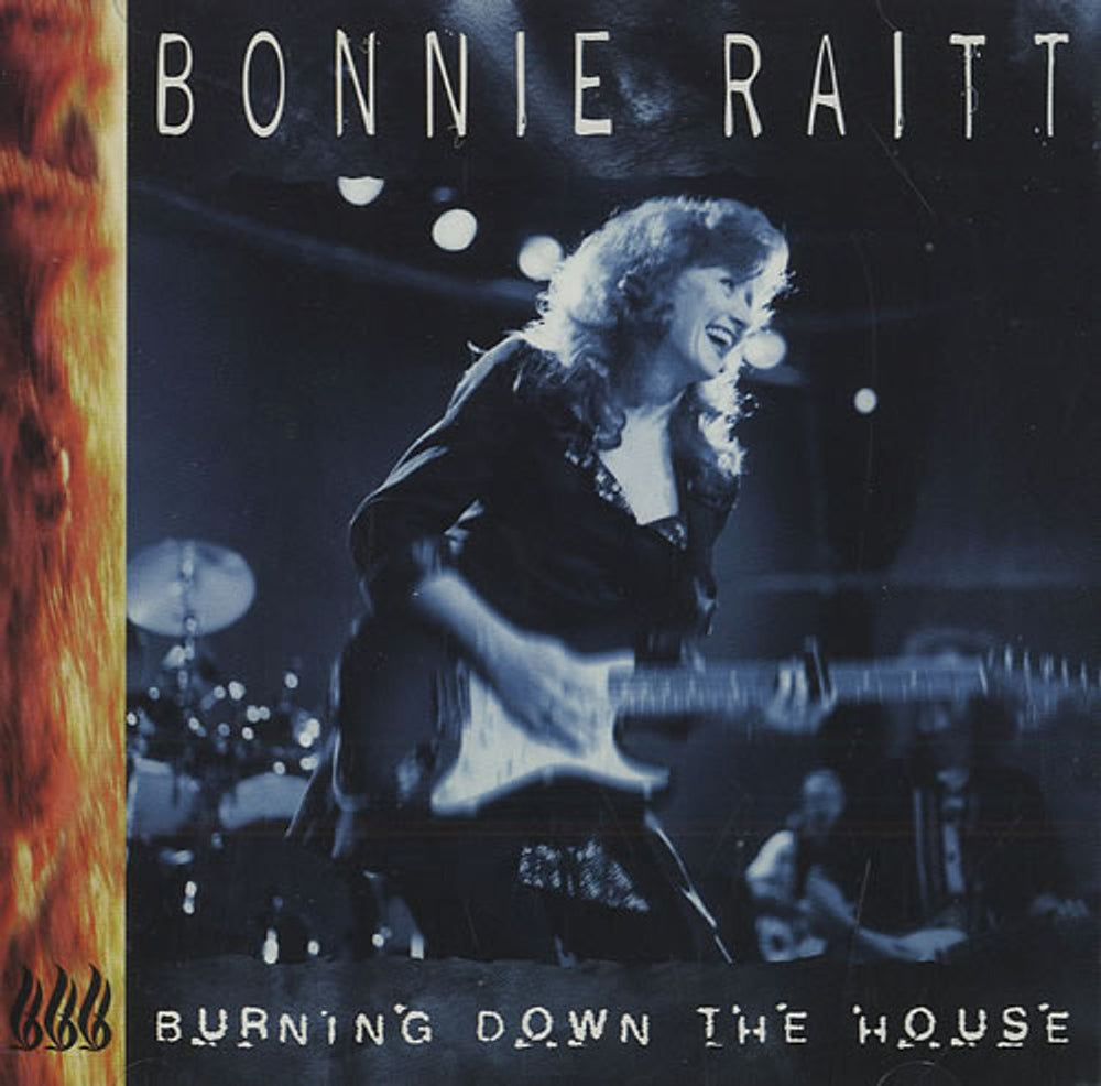 Bonnie Raitt Burning Down The House - AC Edit US Promo CD single (CD5 / 5") DPRO-11188