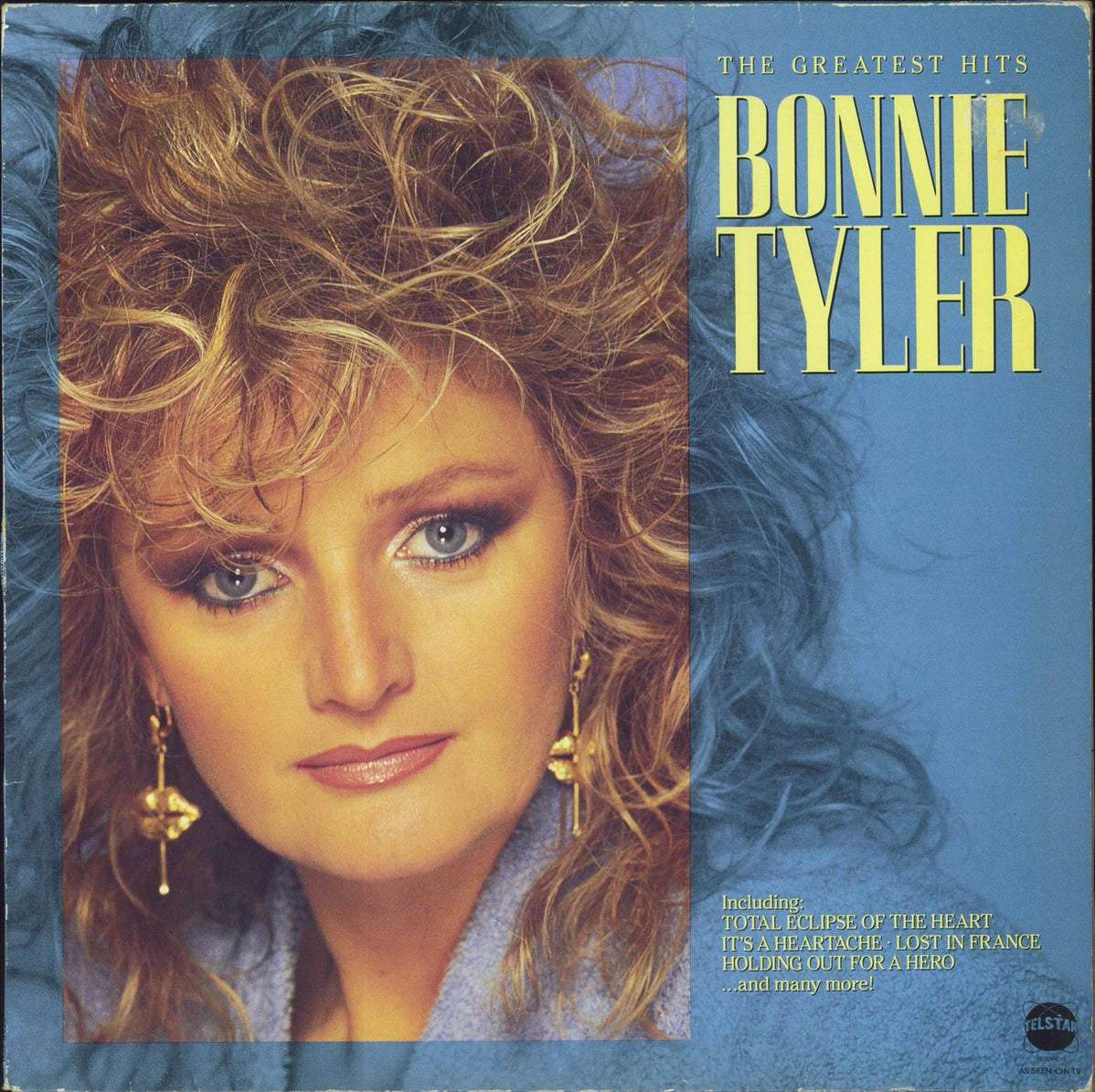 Mejorar Equipo postura Bonnie Tyler The Greatest Hits UK Vinyl LP — RareVinyl.com