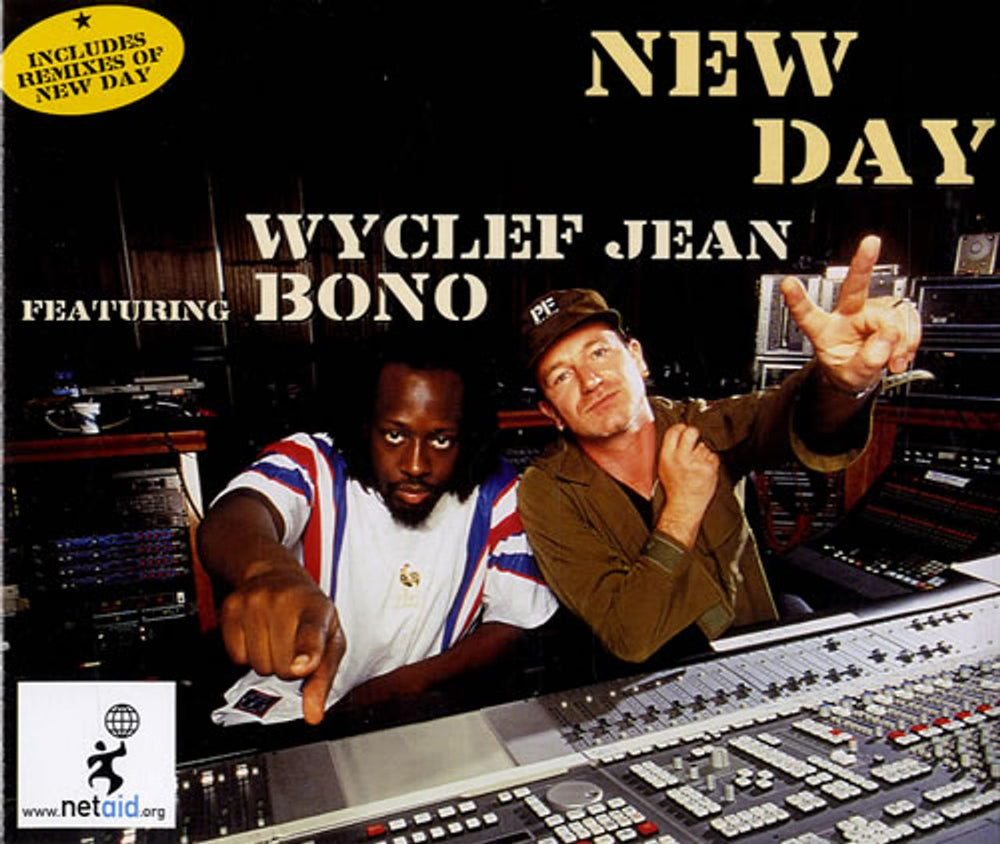 Bono New Day UK 2-CD single set (Double CD single) 6682122/5