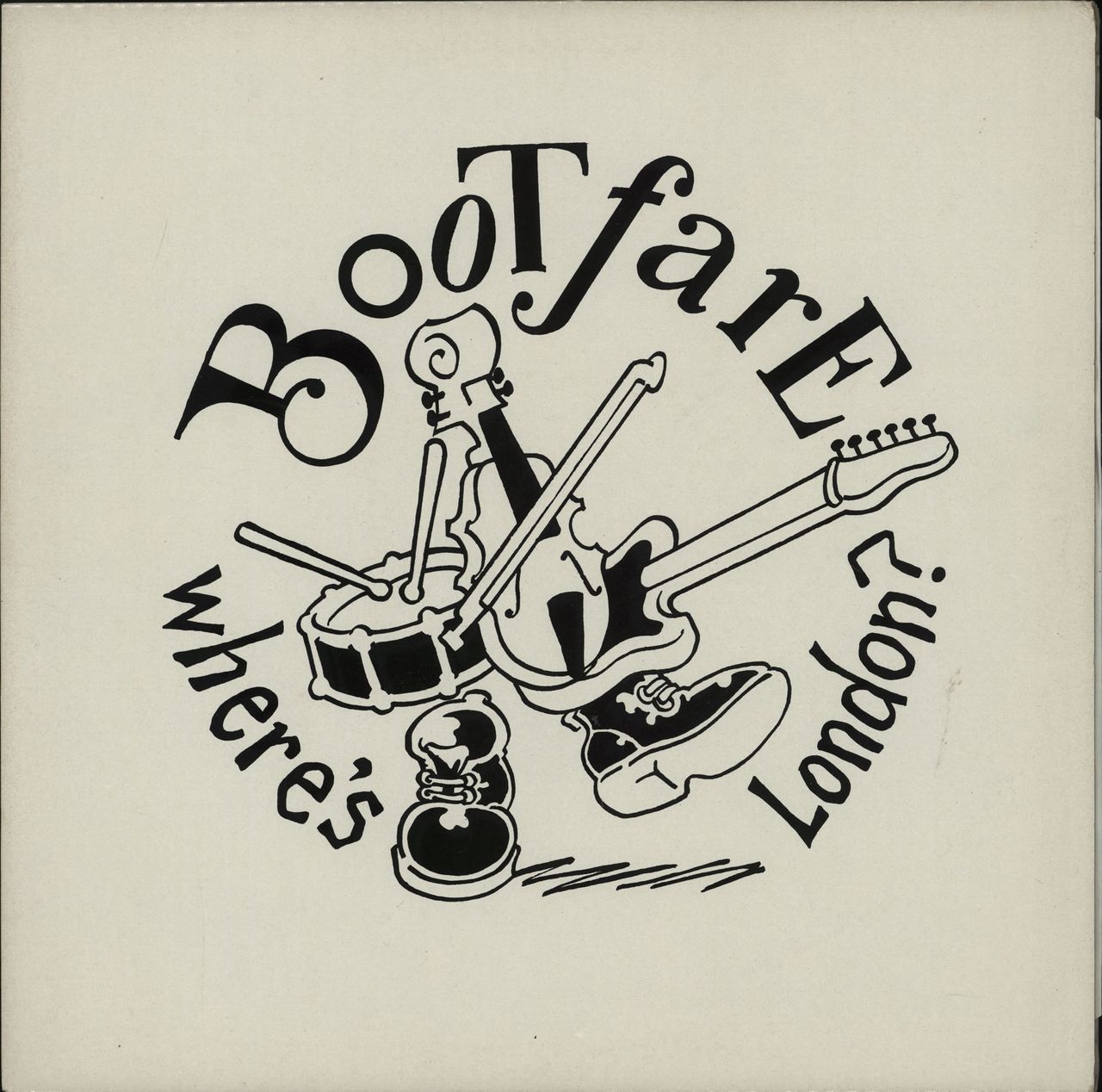 Bootfare Where's London UK vinyl LP album (LP record) BUZZLP001