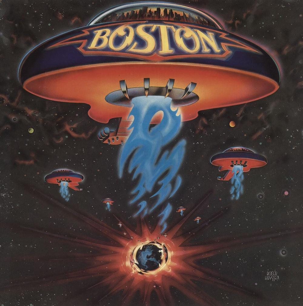 Boston Boston UK vinyl LP album (LP record) EPC32038