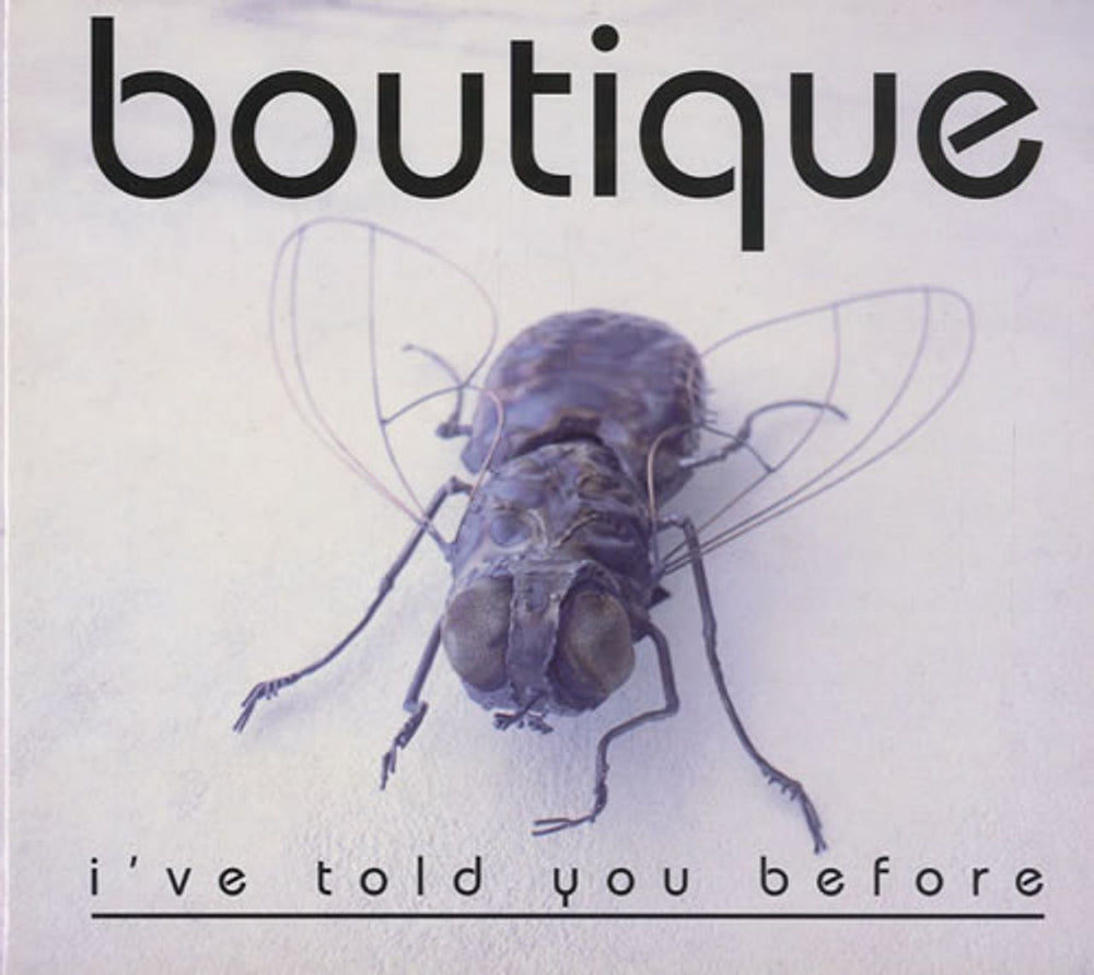 Boutique I've Told You Before UK CD single (CD5 / 5") TRDCD002