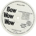 Bow Wow Wow Elimination Dancing - CLEAR UK 7" vinyl single (7 inch record / 45) FLEXIPOP018