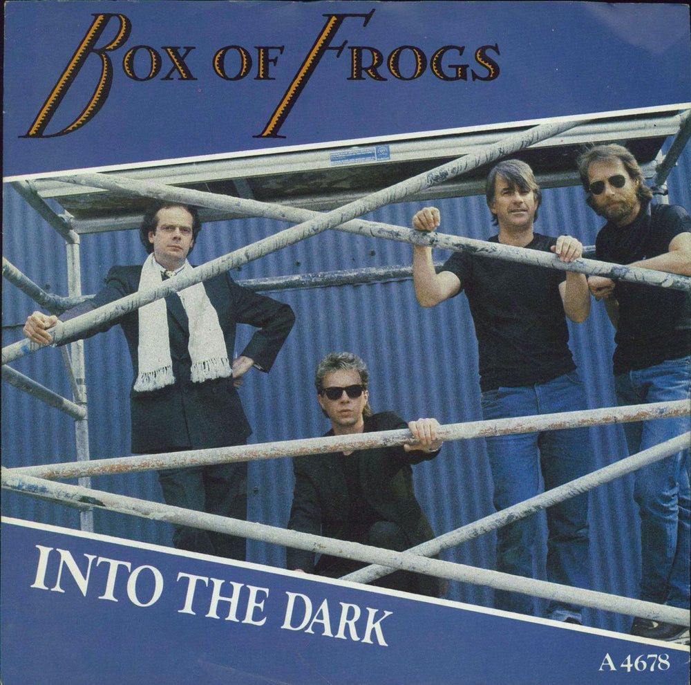 Box Of Frogs Into The Dark UK 7" vinyl single (7 inch record / 45) A4678