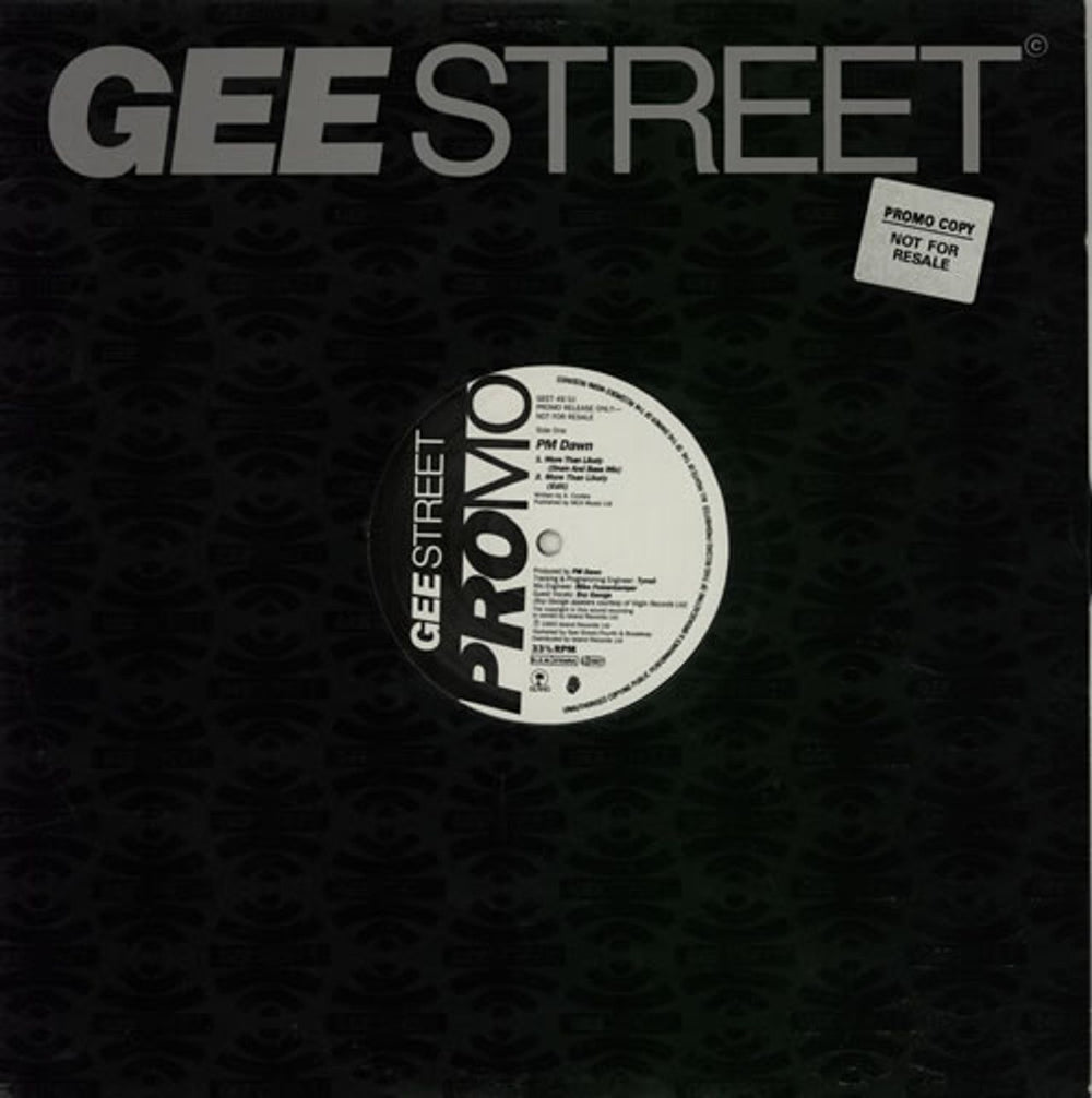 Boy George More Than Likely German Promo 12" vinyl single (12 inch record / Maxi-single) GEET49DJ