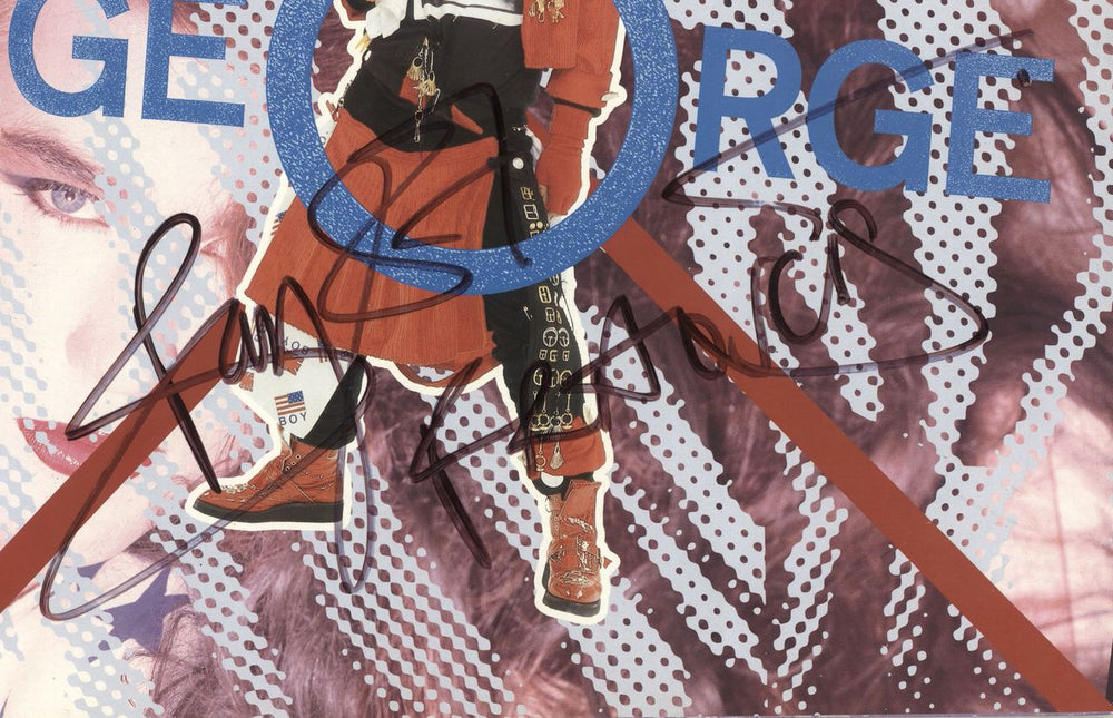 Boy George Sold - Autographed UK vinyl LP album (LP record) 5012981243012