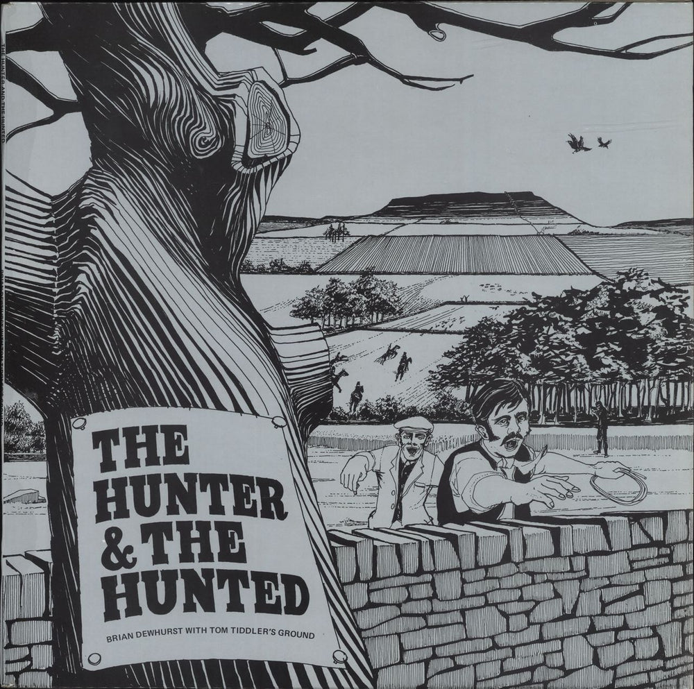 Brian Dewhurst The Hunter & The Hunted UK vinyl LP album (LP record) FHR075
