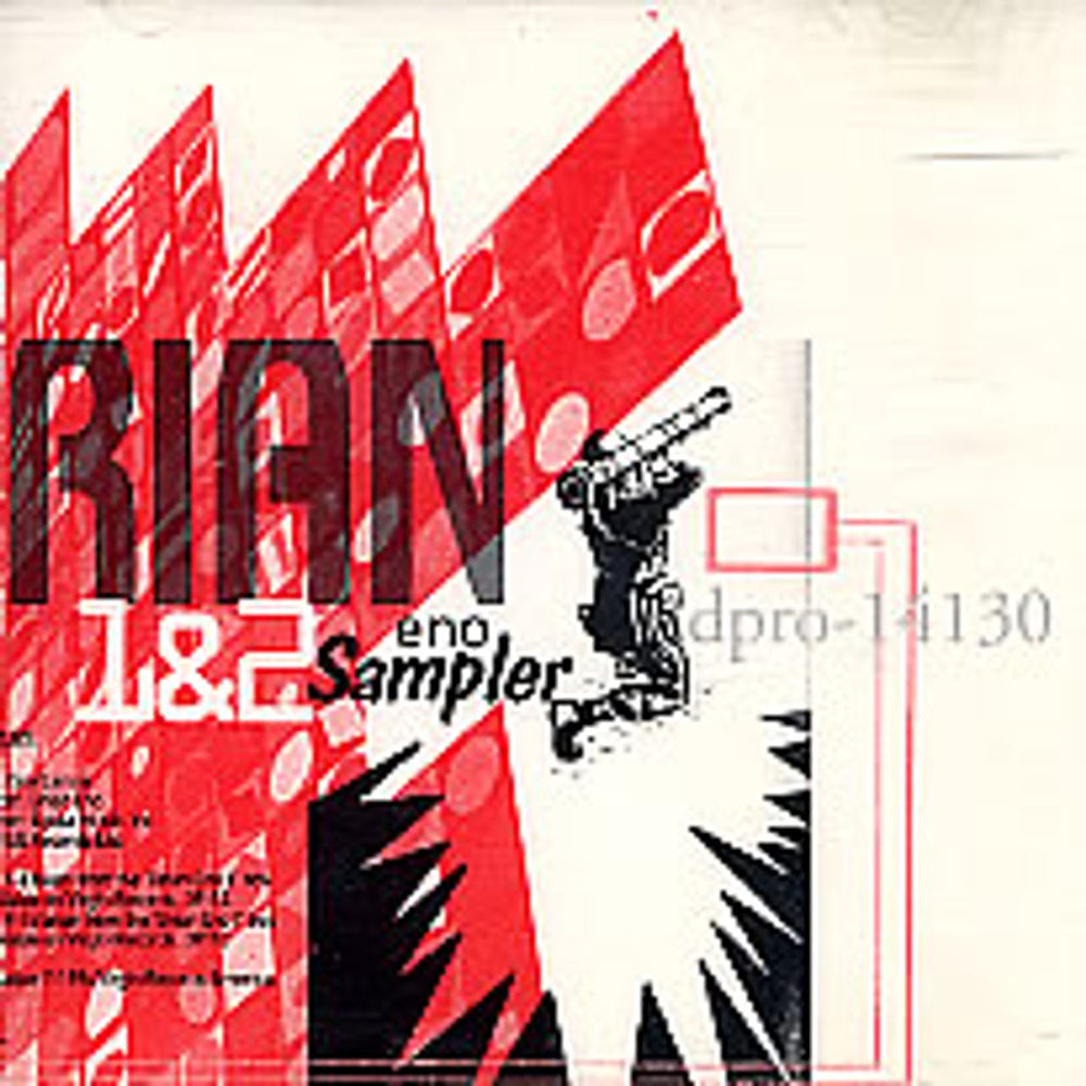 Brian Eno Sampler US Promo CD album (CDLP) DPRO-14130