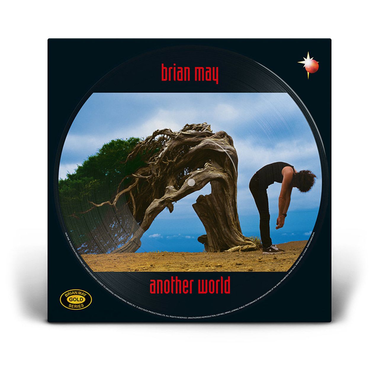 Brian May Another World - Numbered Edition UK picture disc LP (vinyl picture disc album) 00602438623044