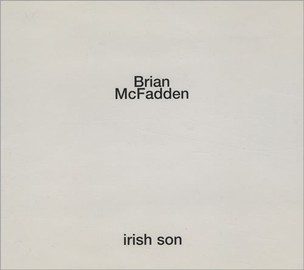 Brian McFadden Irish Son UK Promo CD album (CDLP) SAMPCD145482