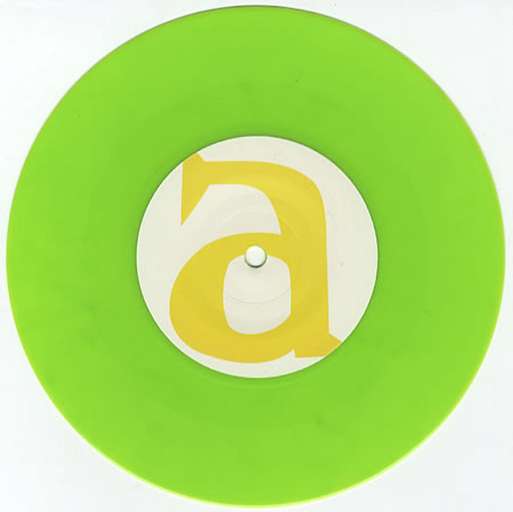 Brian Wilson Wonderful - Lime Green Vinyl UK 7" vinyl single (7 inch record / 45) BWI07WO356551