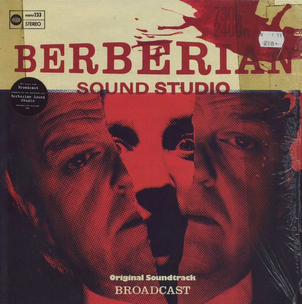 Broadcast Berberian Sound Studio - Shrink UK vinyl LP album (LP record) WARPLP233